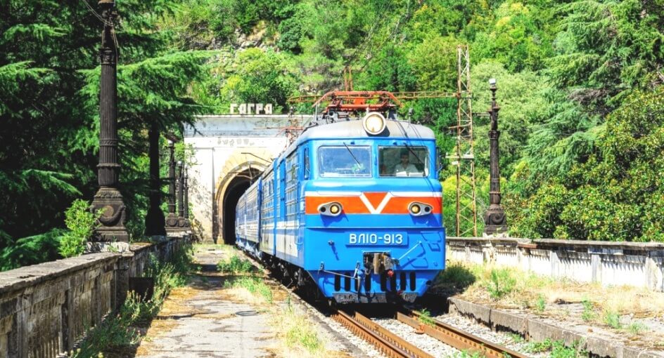 retro train Sochi